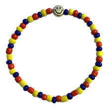 Load image into Gallery viewer, Gold Primary Smiley Face Bracelet
