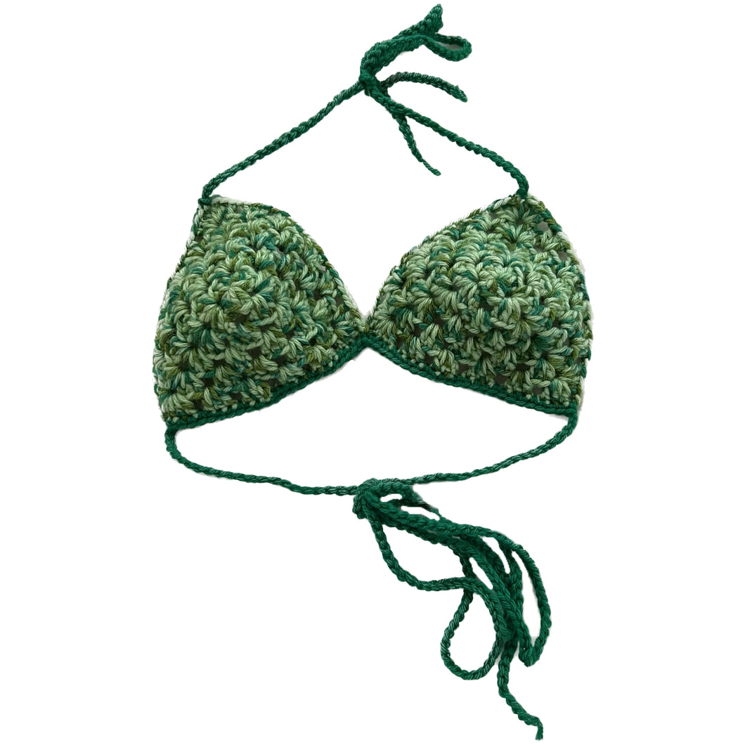 Seaweed Crochet Bralette