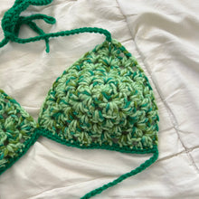 Load image into Gallery viewer, Seaweed Crochet Bralette
