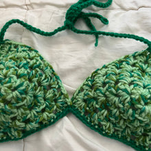 Load image into Gallery viewer, Seaweed Crochet Bralette
