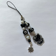 Load image into Gallery viewer, Skeleton Kitty Keychain
