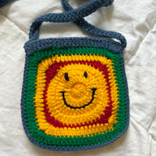 Load image into Gallery viewer, Primary Smiley Face Crossbody
