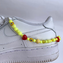 Load image into Gallery viewer, Yellow Be Happy Shoe Charm
