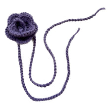 Load image into Gallery viewer, Custom Crochet Rose Choker
