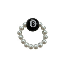Load image into Gallery viewer, 8 Ball Pearl Ring
