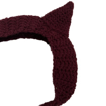 Load image into Gallery viewer, Burgundy Devil Hat Wrap
