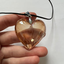 Load image into Gallery viewer, Amber Heart Necklace
