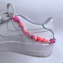 Load image into Gallery viewer, Pink “Good Vibes” Shoe Charm
