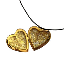 Load image into Gallery viewer, Gold Heart Locket Necklace
