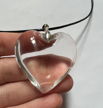 Load image into Gallery viewer, Clear Heart Necklace
