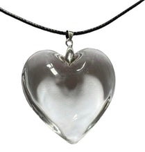 Load image into Gallery viewer, Clear Heart Necklace
