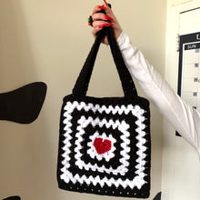 Load image into Gallery viewer, The Lovers Bag - Black and White
