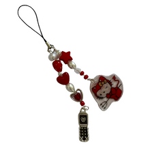 Load image into Gallery viewer, Devil Kitty Phone Charm
