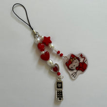 Load image into Gallery viewer, Devil Kitty Phone Charm

