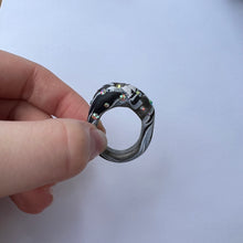 Load image into Gallery viewer, Zebra Bling Ring
