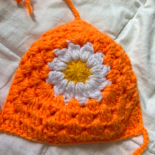 Load image into Gallery viewer, Orange Flower Bralette
