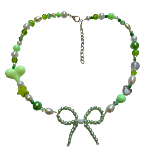 Green Sweetheart Necklace