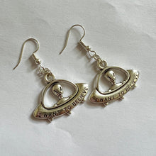 Load image into Gallery viewer, I Want to Believe Earrings
