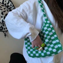 Load image into Gallery viewer, Checkerboard Bag - Green
