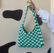 Load image into Gallery viewer, Checkerboard Bag - Green
