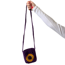 Load image into Gallery viewer, Purple Sunflower Crossbody
