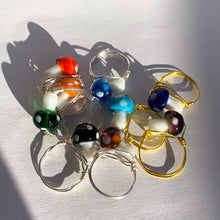 Load image into Gallery viewer, Mushroom Wire Wrapped Ring
