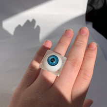 Load image into Gallery viewer, Blue Eye Ring
