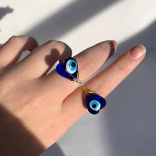 Load image into Gallery viewer, Heart Evil Eye Ring
