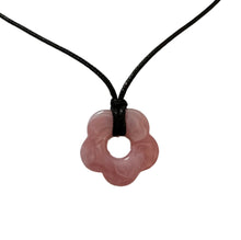 Load image into Gallery viewer, Pink Flower Necklace
