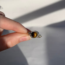 Load image into Gallery viewer, Tigers Eye Wire Wrapped Ring
