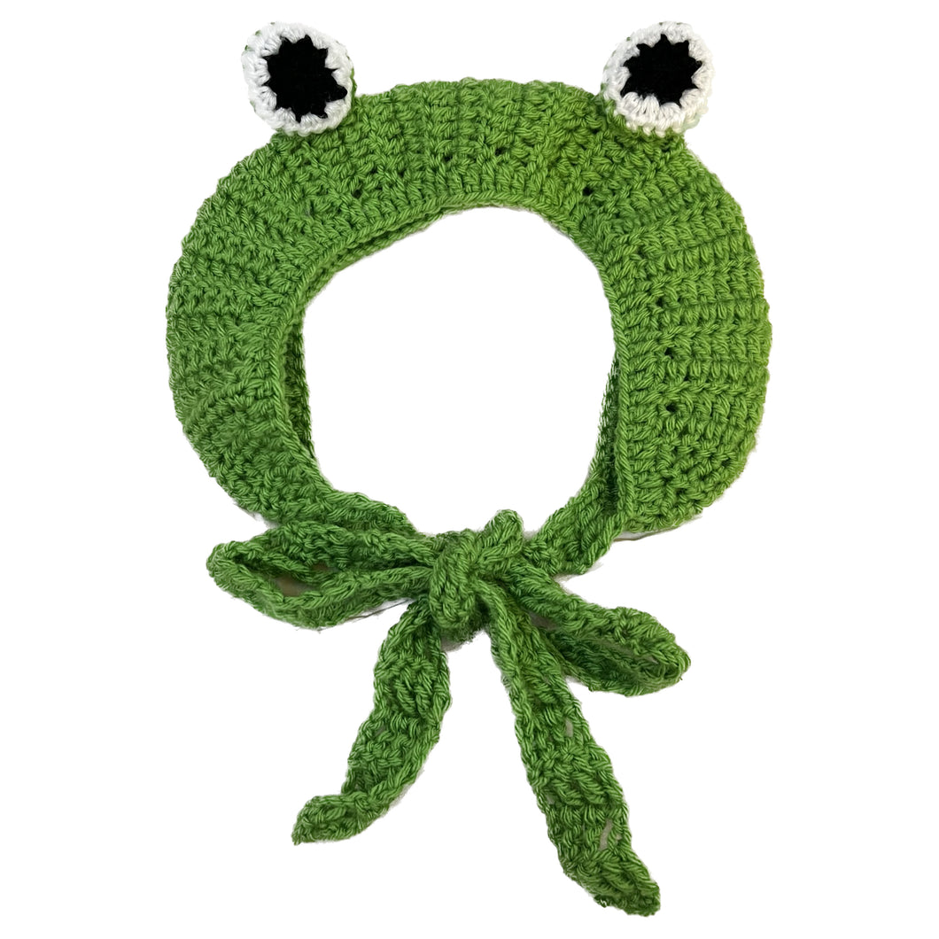 Bright Frog Hat Wrap