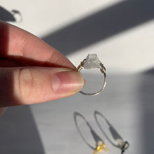 Load image into Gallery viewer, Quartz Wire Wrapped Ring
