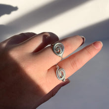 Load image into Gallery viewer, Swirl Wire Wrapped Ring
