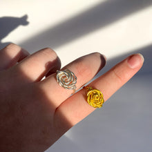 Load image into Gallery viewer, Rose Wire Wrapped Ring
